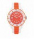 Reloj Micro sra correa silicona blanca-naranja - 213010
